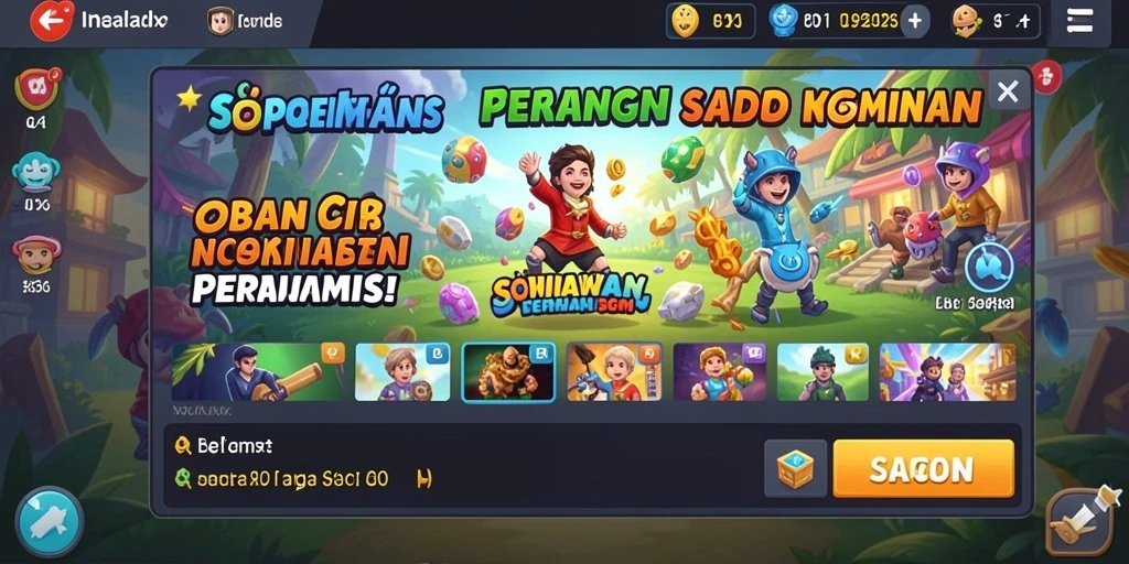 Antarmuka pengguna yang intuitif dan menarik.